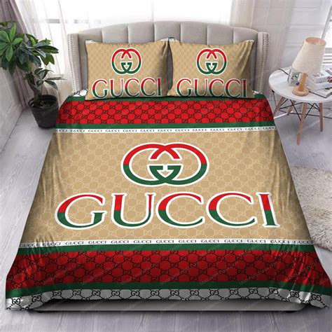 cheap gucci bed sheets|gucci comforter set queen.